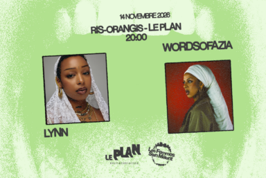 Affiche Festival les Femmes S'En Mêlent : Wordsofazia en concert au Plan