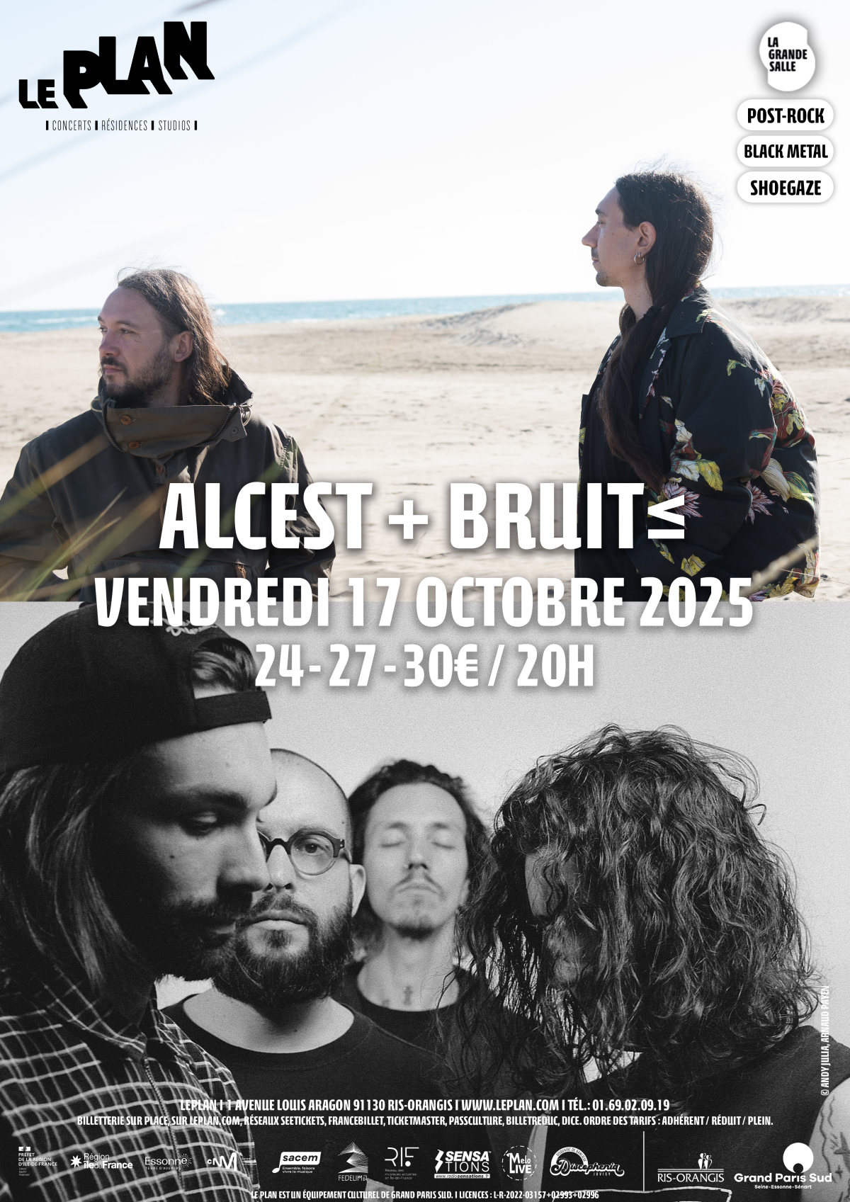 AFFICHE - alcest bruit