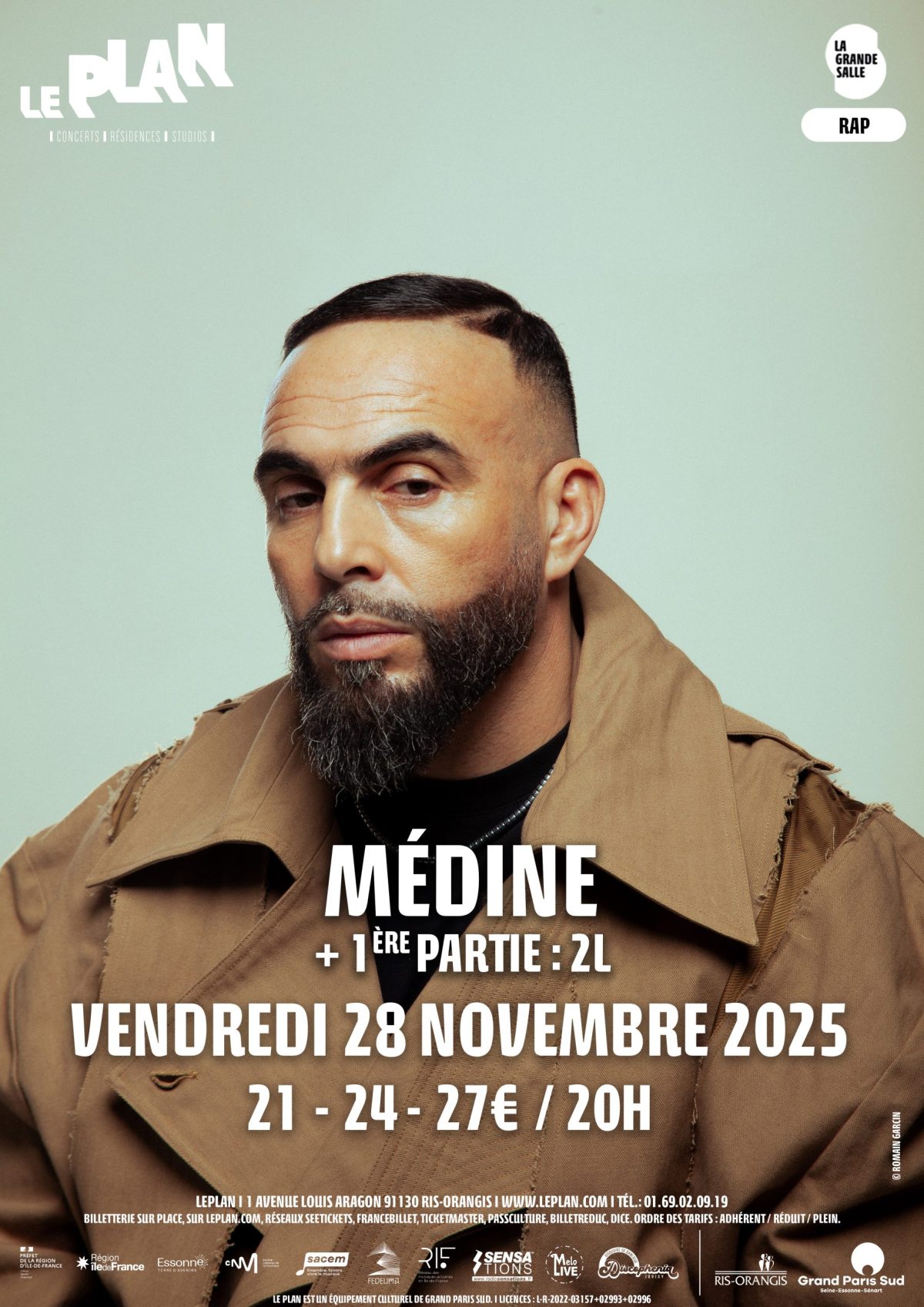 AFFICHE CONCERT - MEDINE v2