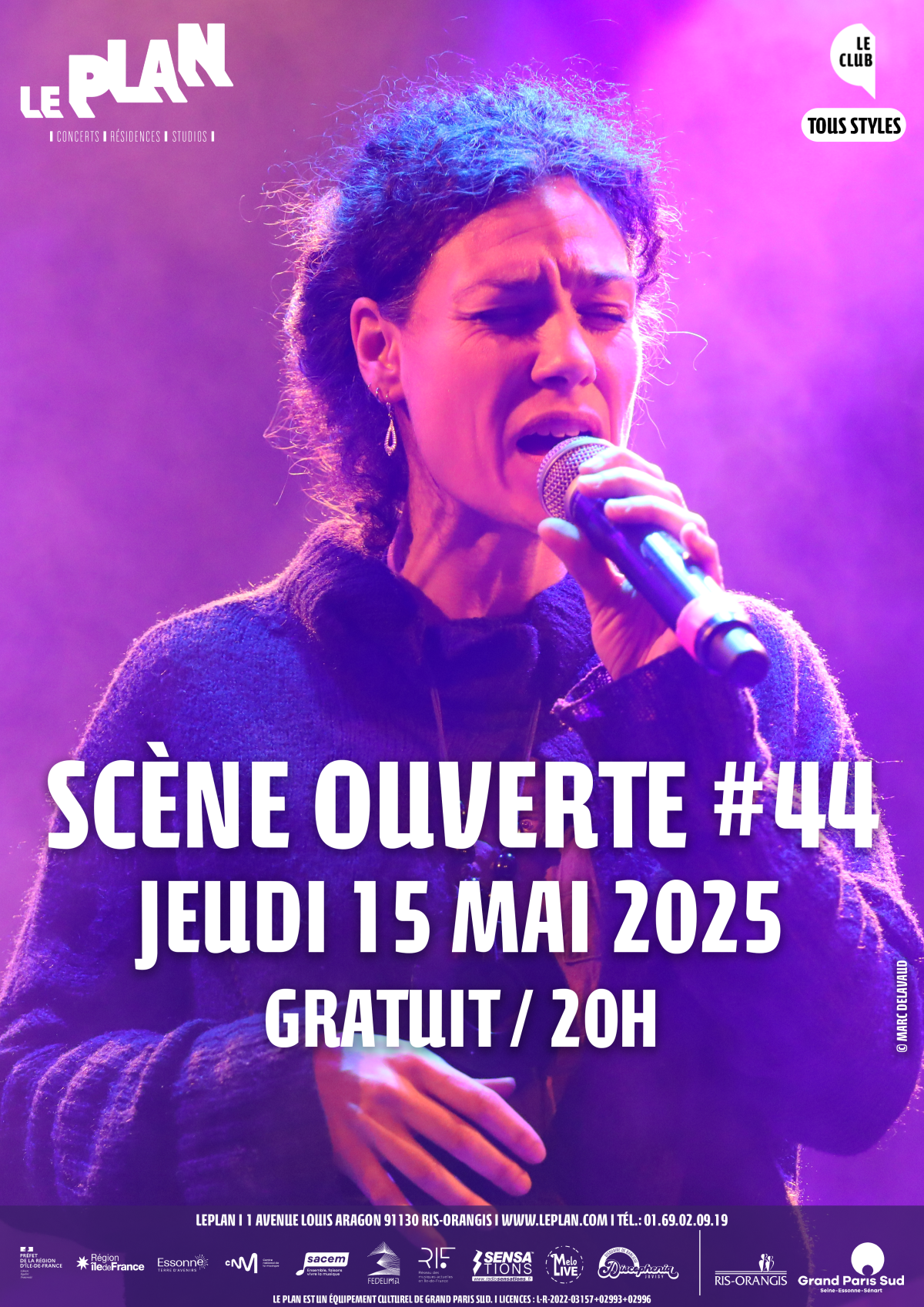 AFFICHE CONCERT-SCENE OUVERTE 44 AFFICHE CONCERT-SCENE OUVERTE 44